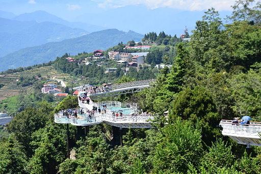 櫻花步道 步步高升步道 立鷹山 青青草原 清境高空觀景步道 南投仁愛 By 偶爾獨步山林間 旅聯網